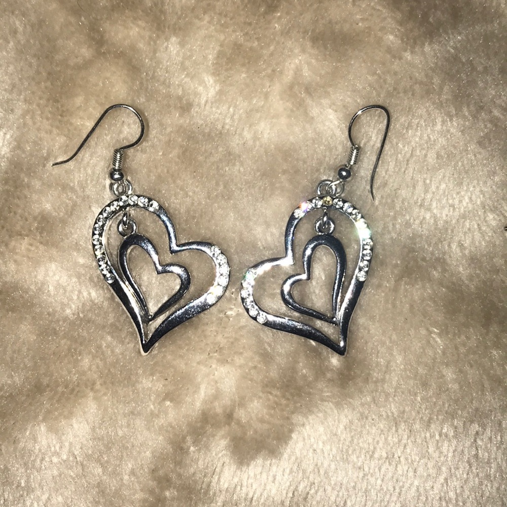 Heart earrings BUNDLE ANY 3 PAIR FOR $12❗️